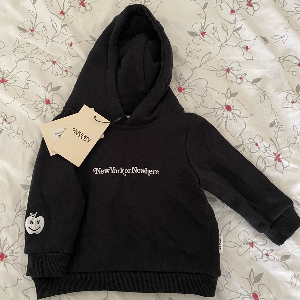 NWT New York or Nowhere Baby Hoodie (12-18M)